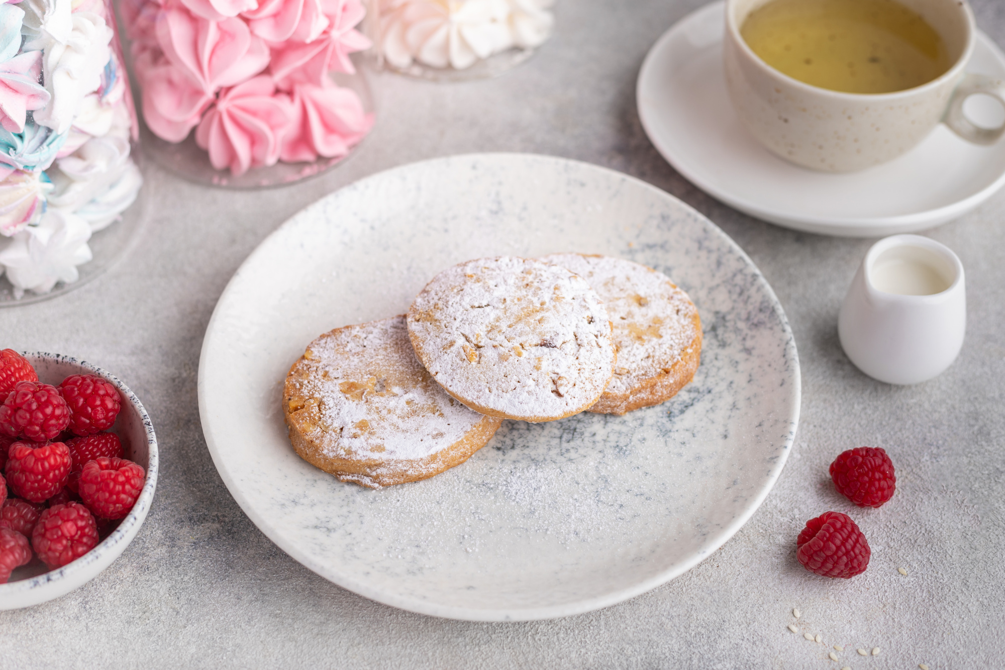 Печенье с грецким орехом